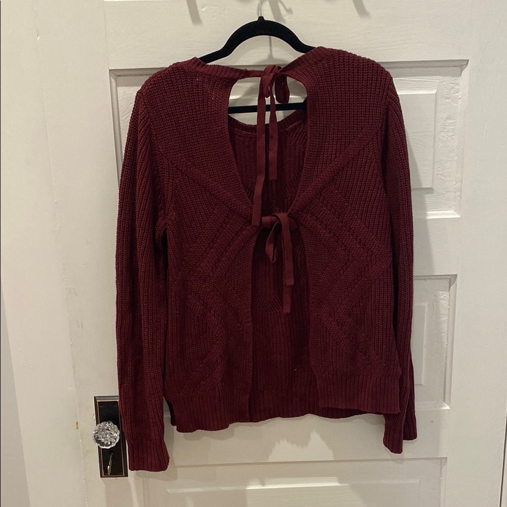 Maroon Sweater - Picture 2 of 3